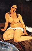 Draped Nude Amedeo Modigliani